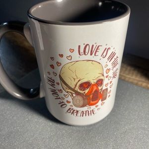 Funny Valentine’s Day Skeleton Mug